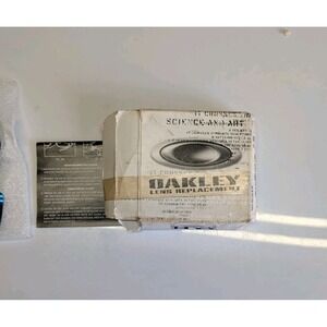 Genuine Oakley Whisker Black Iridium Replacement Sunglass Lenses Original - Rare